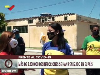 Movimiento por la Paz y por la Vida participa activamente en jornadas de desinfección en Sucre