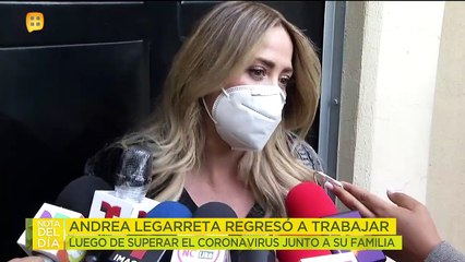 Andrea Legarreta narra lo que sufrió al enfrentar al Covid-19 junto con su familia. | Ventaneando