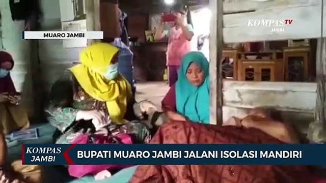 Bupati Muaro Jambi Jalani Isolasi Mandiri