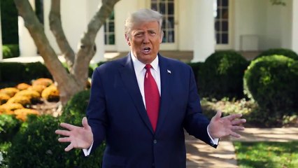President Donald Trump Talks Post Covid19 as He is Back in the White House,May Have the Cure