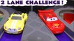 2 Lane Challenge with Disney Cars Lightning McQueen and Hot Wheels Marvel Superheroes in this Racing Challenge Family Friendly Full Episode English Toy Story Racing for Kids from a Kid Friendly Family Channel