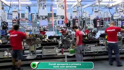 Ducati apresenta a primeira moto com sensores
