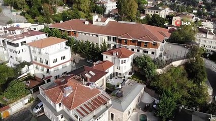 Can Dündar’ın el konulma kararı verilen Çengelköy’deki villası havadan görüntülendi