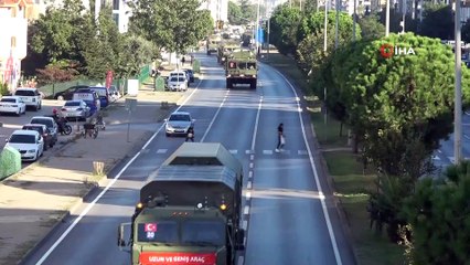 S-400’leri taşıyan ikinci konvoy Samsun'dan geçti