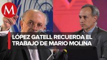 López-Gatell expresa su pésame por el fallecimiento de Mario Molina