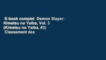 E-book complet  Demon Slayer: Kimetsu no Yaiba, Vol. 3 (Kimetsu no Yaiba, #3)  Classement des