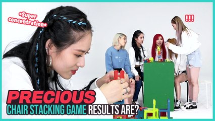 [Pops in Seoul] BEBE~♬ Today's game♟ for PRECIOUS(프레셔스) - 'Chair stacking!!'