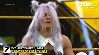 Top 10 Mejores Momentos de NXT En Español_ WWE Top 10, Sep 1, 2020