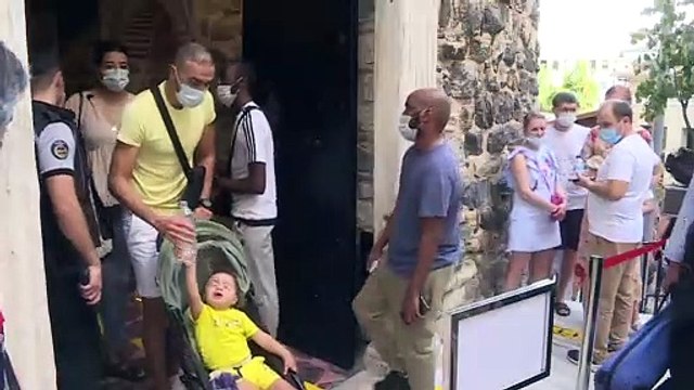 Galata Kulesi yeniden ziyaretçilerini ağırlamaya başladı