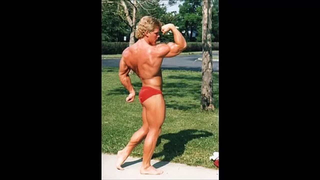 My dad was a bodybuilder
