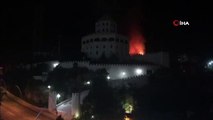 Ankara'nın Keçiören ilçesinde bulunan Estergon Kalesinde yangın çıktı... Olay yerine çok sayıda itfaiye ekibi sevk edildi