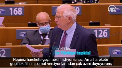 AB Yüksek Temsilcisi Borrell'den AP milletvekillerine Türkiye tepkisi