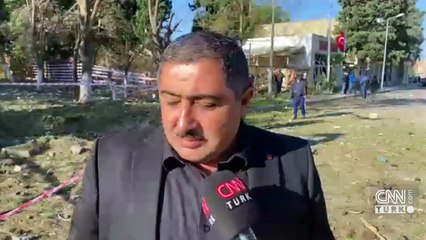 Son dakika... Ermenistan ordusundan Gence'ye yine füze saldırısı