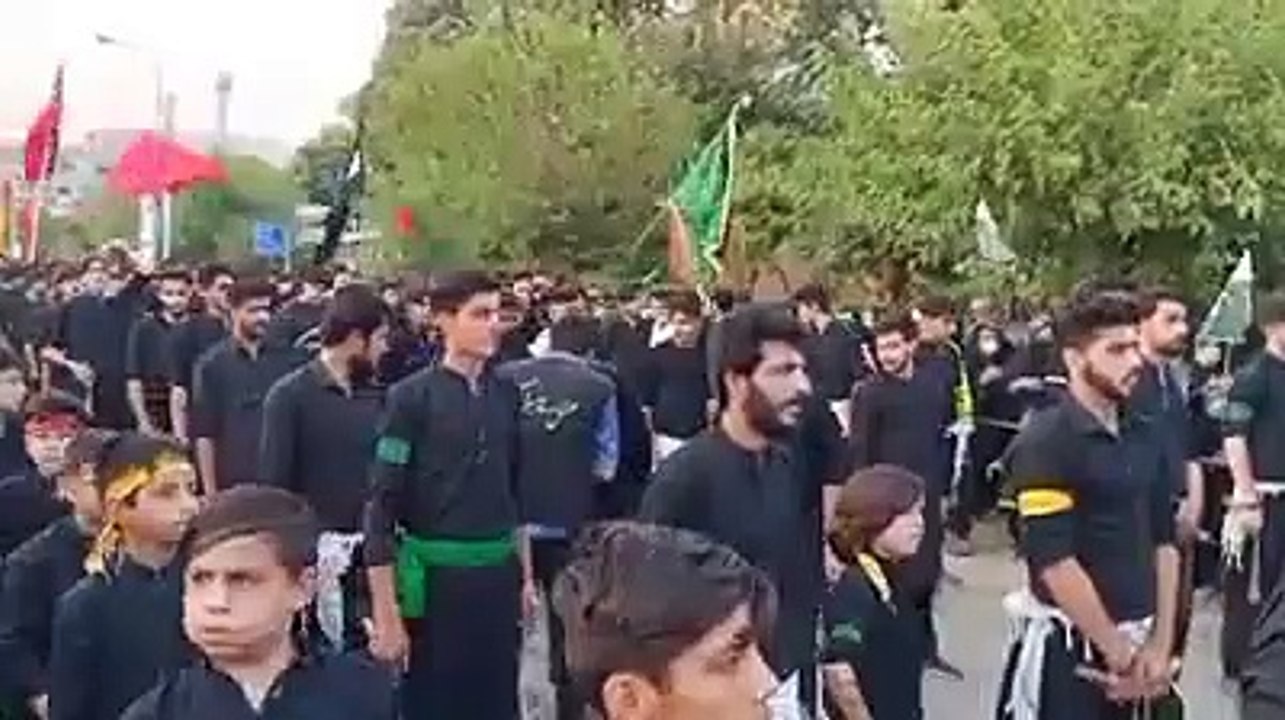 ZANJEER ZANI 19 SAFAR - G-6/2 ISLAMABAD  DAST E SAQAE SAKINA PARACHINAR STUDENT