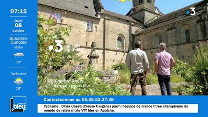 La matinale de France Bleu Creuse du 08/10/2020