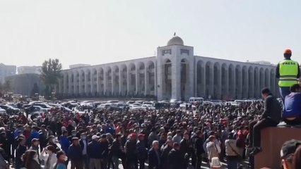 تواصل الاحتجاجات في قرغيزستان وموسكو تبدي قلقها