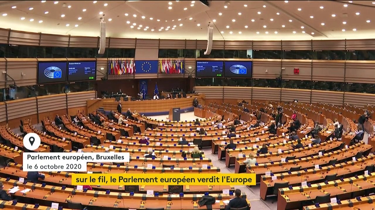 Le Parlement européen vote une réduction des gaz à effet de serre de 60%