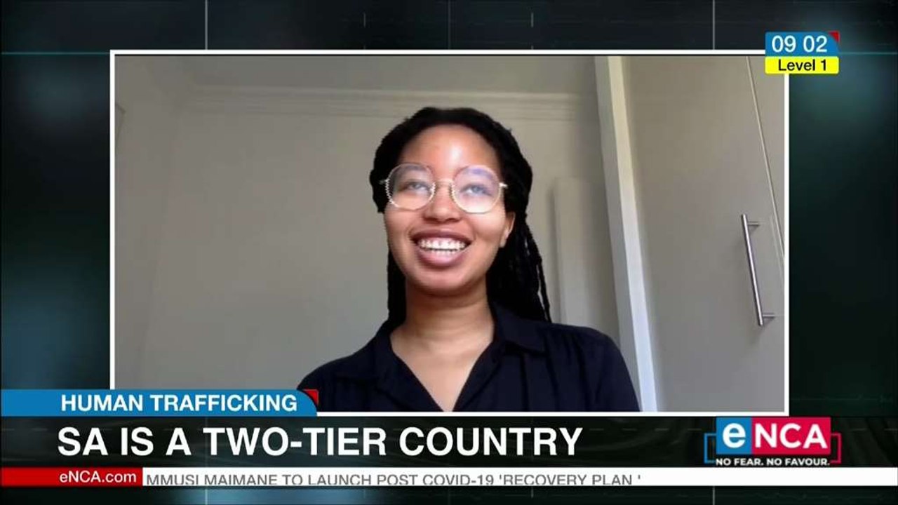 Discussing human trafficking numbers in SA