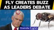 Fly on Mike Pence's head steals debate with Kamala Harris | Oneindia News