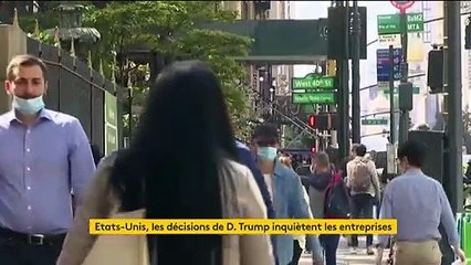 États-Unis : les décisions de Donald Trump fragilisent l'économie du pays