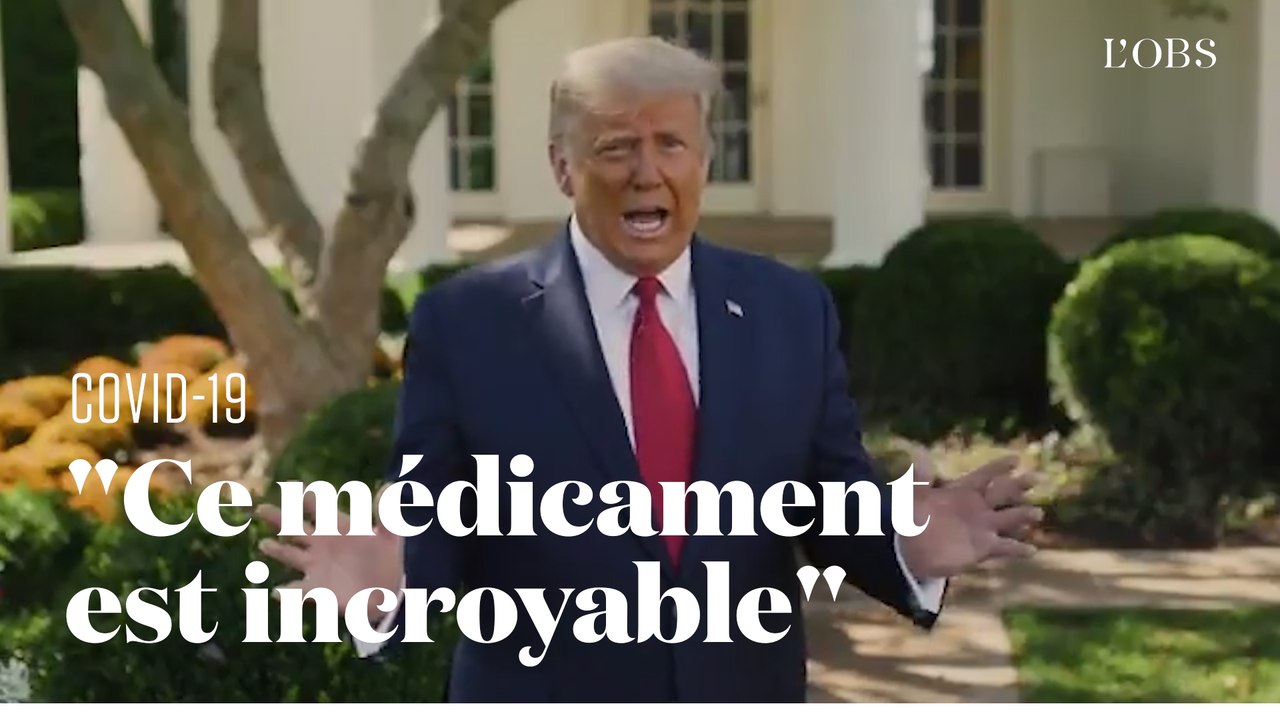 Donald Trump fait la pub du laboratoire Regeneron dans la lutte contre le coronavirus