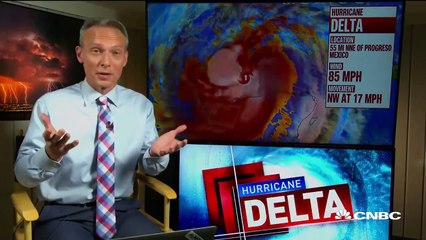 Hurricane Delta to hit Louisiana Gulf Coast Friday