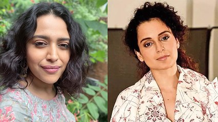 Télécharger la video: Swara Bhasker Slyly Nudges Kangana Ranaut On Her Returning The National Award