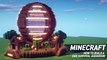 Minecraft - Large oak Survival Aquarium Tutorial ｜How to Build in Minecraft (#59)