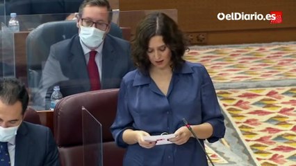 Ayuso dice que la situación "en Nueva York está en peores circunstancias que Madrid"