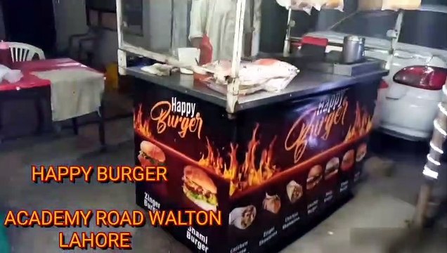 Best anda shami burger lahore best street food