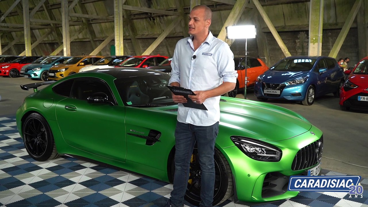 Mercedes AMG-GT : bestiale - salon de l'auto caradisiac 2020