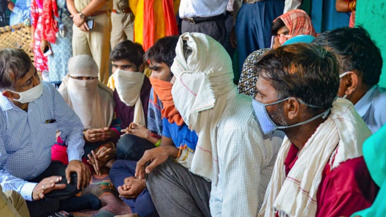 Hathras Victim's Kin and main accused was in touch