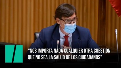 Illa: "Nos importa nada cualquier otra cuestión que no sea la salud de los ciudadanos"