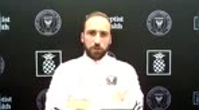 Higuain didn't feel the pressure as he breaks Miami duck