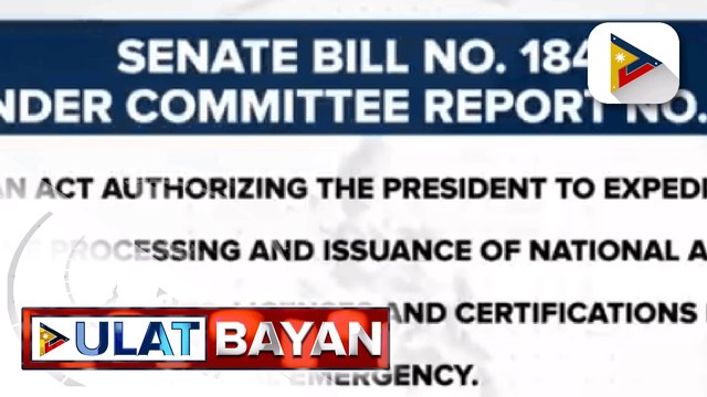 Senate Bill 1844, isinusulong vs. red tape; Mga senador, sinabing malaki ang maitutulong ng panukala sa pagbangon ng ekonomiya