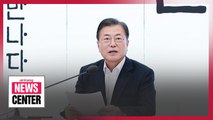 President Moon hopes for S. Korea-U.S. cooperation for end-of-war declaration