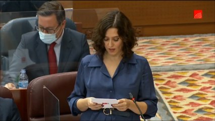 Ayuso trabajará con el Gobierno para lograr una "fórmula mixta y moderada" de restricción