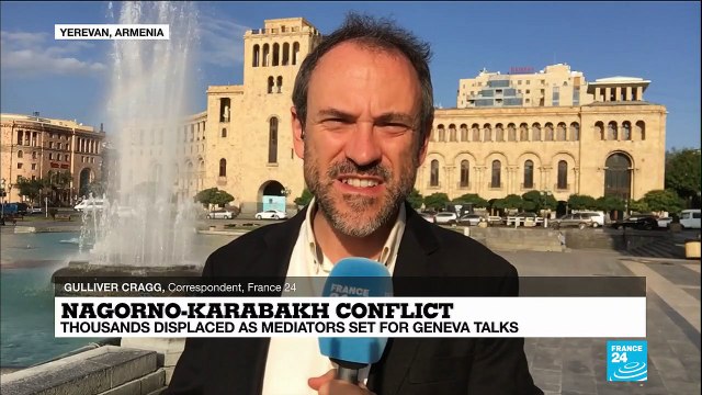 Residents fleeing Stepanakert as Nagorno-Karabakh conflict hits home