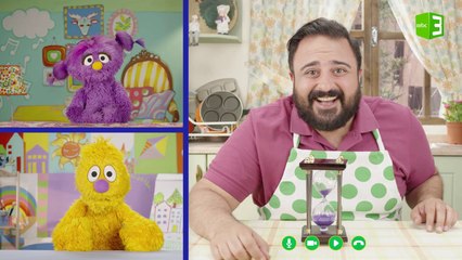 ساعة رمل هادي ⏳☺