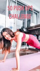 Alaya Furniturewala 50 Push Up Challenge