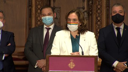 Colau: "Solidaridad y plena confianza en Iglesias ya que no hay ninguna prueba"