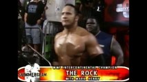 The Rock vs Triple H - Ladder match - Summerslam 1998