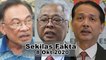 SEKILAS FAKTA: Anwar mengadap Agong 13 Okt, PKPB hanya di mukim Klang, Lima kematian hari ini