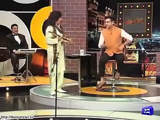 Sakhawat Naz as Alam Lohar student  Mazaaq Raat