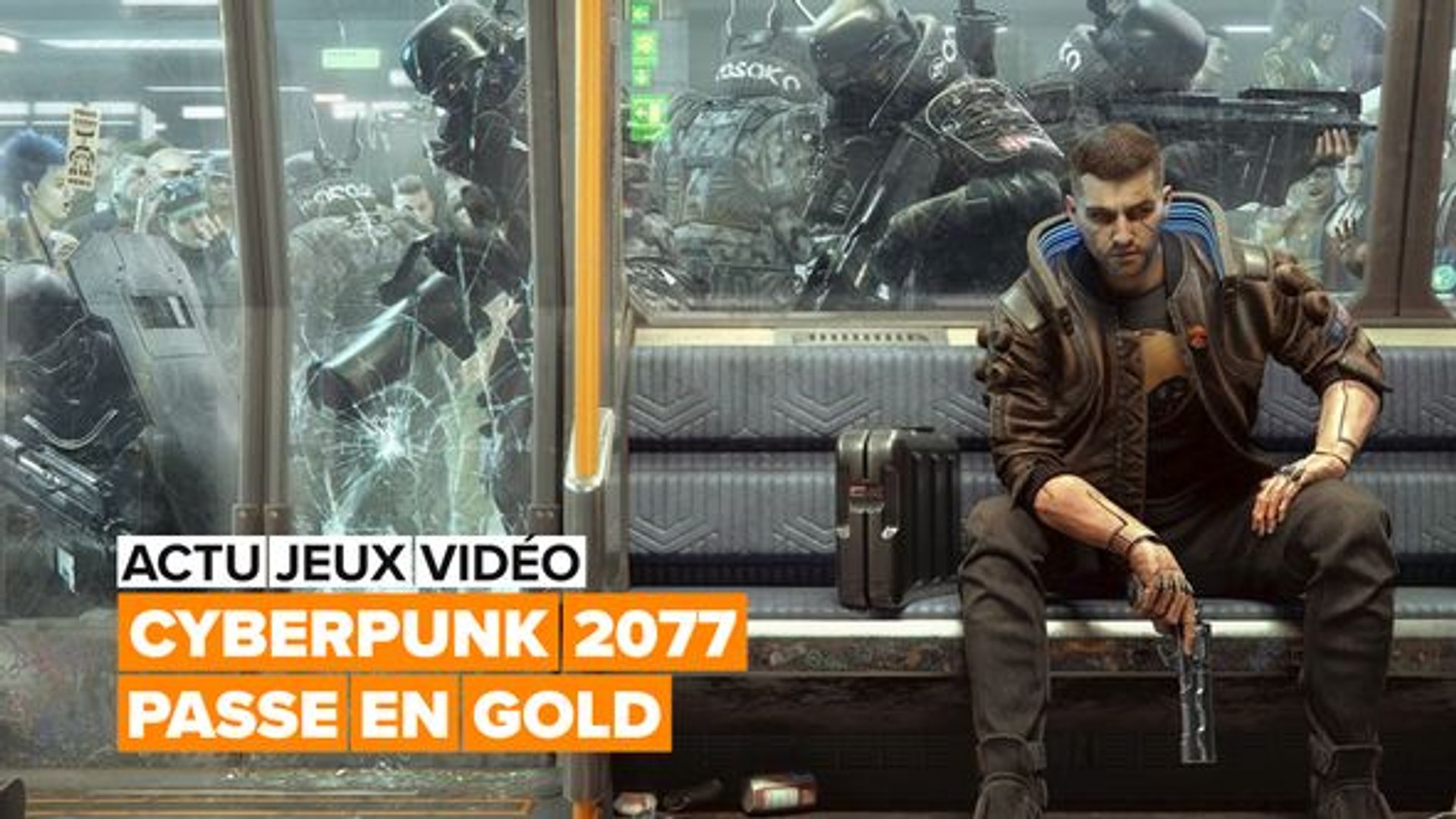 Cyberpunk 2077 devient gold