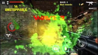 Dead Target Game...Offline Zombie Shooting...FPS Survival...Wave 1 to 11...Android Gameplay...