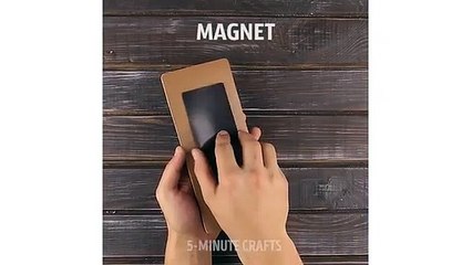 How to DIY a magnetic memo holder | 5-MINUTE CRAFTS