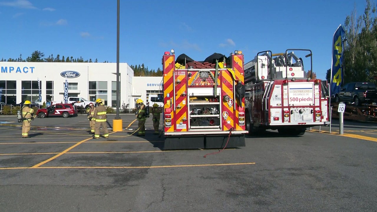 Un court-circuit cause un début d'incendie dans un bâtiment commercial du boulevard de l'Hôtel-de-Ville