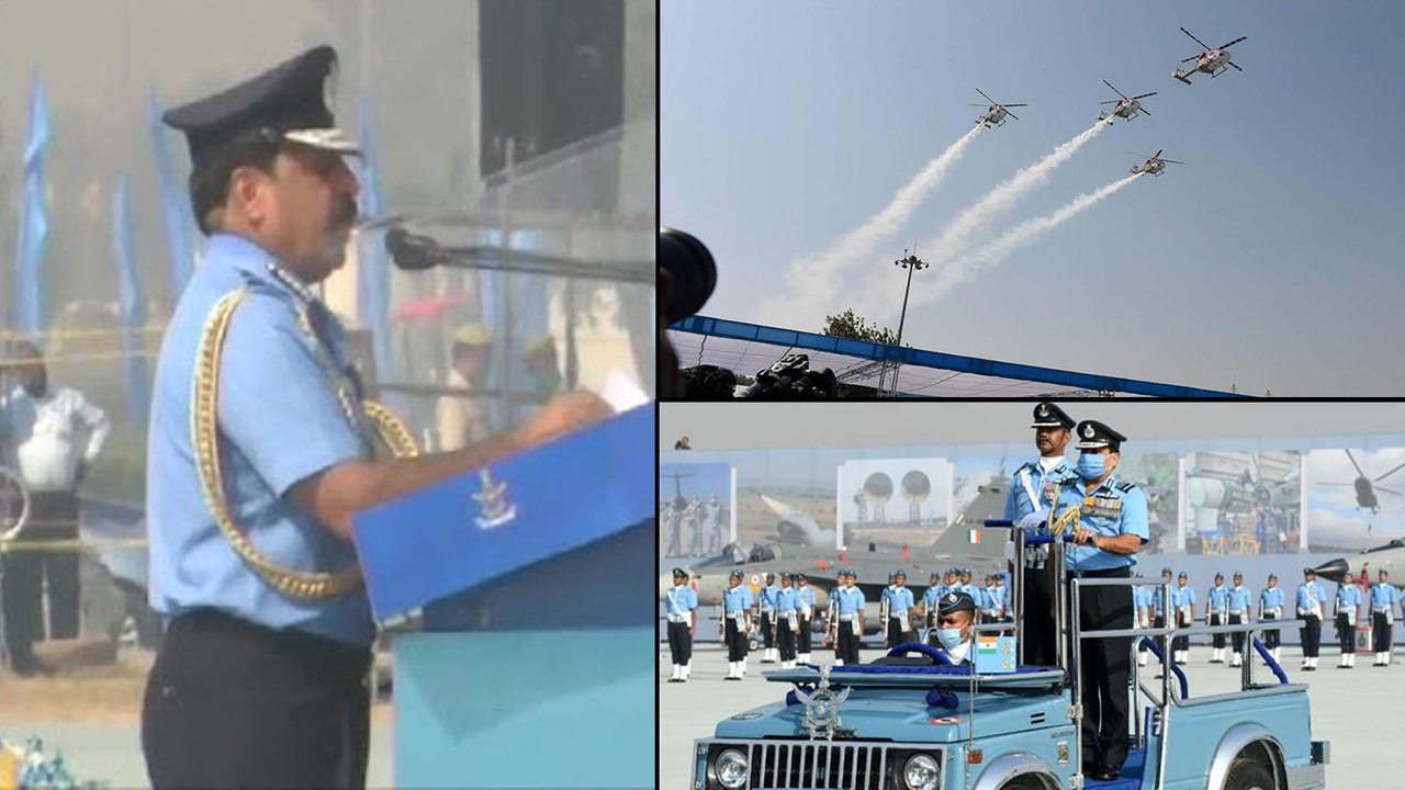 IAF Day 2020 : యుద్ధం సహా.. అన్నింటికీ IAF సిద్ధం! - Rakesh Kumar Singh Bhadauria || Oneindia Telugu