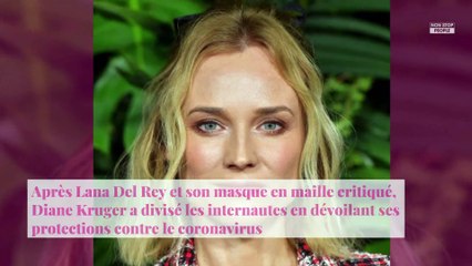 Coronavirus : Diane Kruger divise les internautes avec sa protection